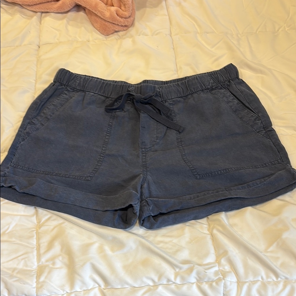 Cloth & Stone navy Shorts Elastic Waist